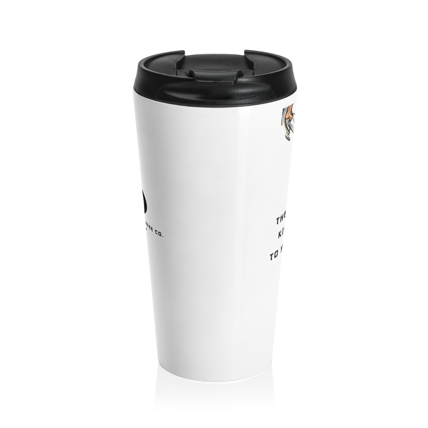 KCC Steel Travel Mug (White)