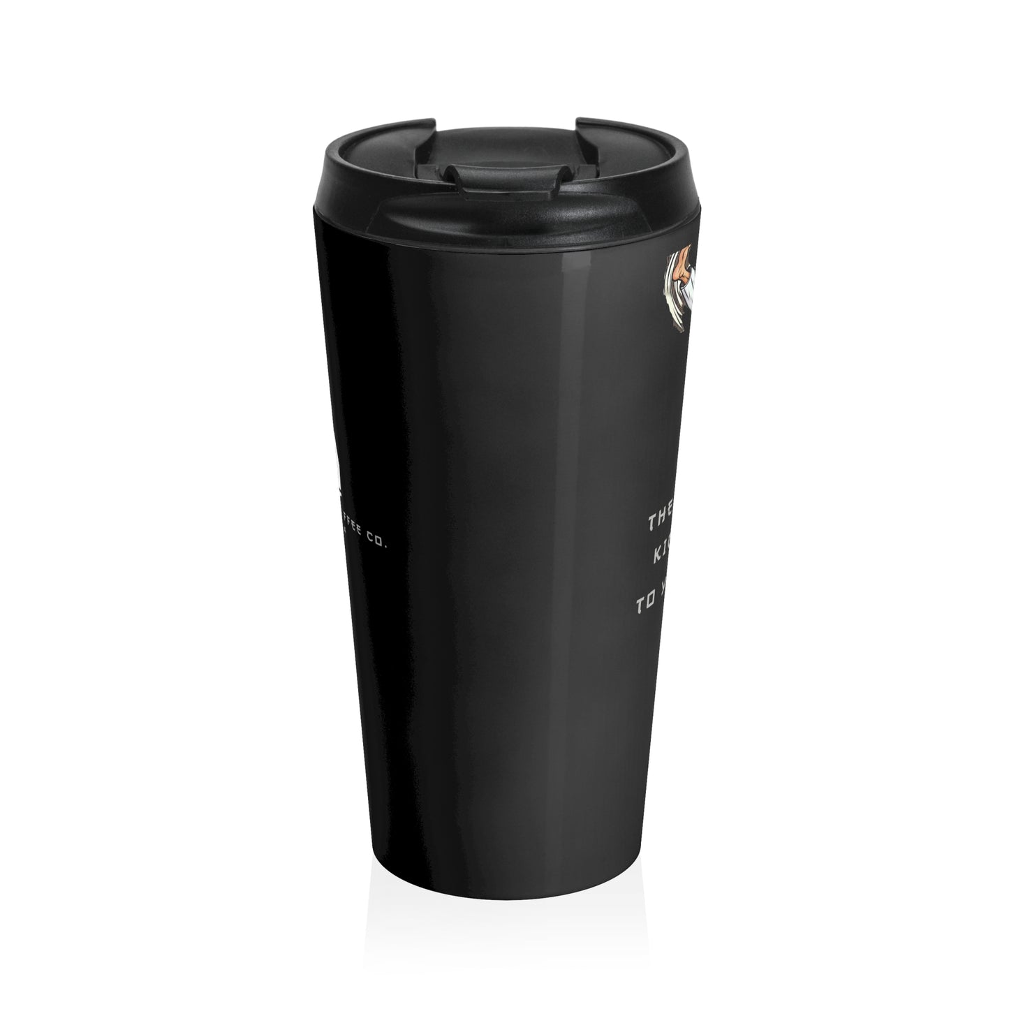 KCC Steel Travel Mug (Black)