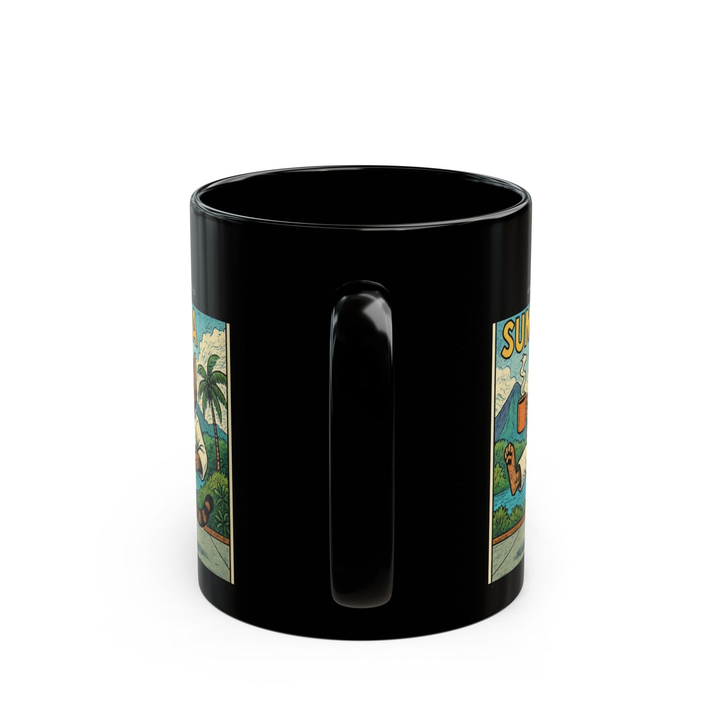 Sumatra Judo Cat Coffee Mug (11oz, 15oz)