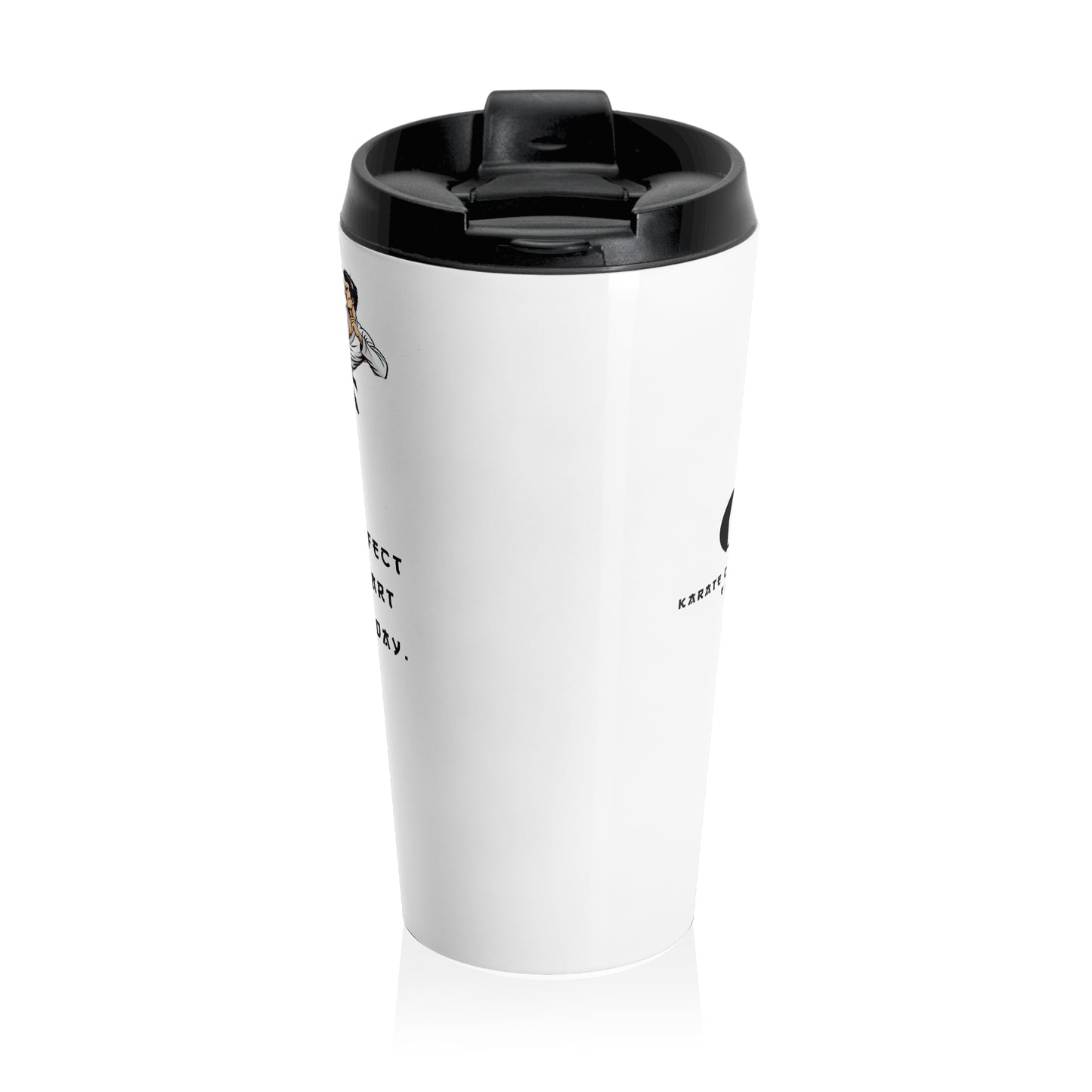 KCC Steel Travel Mug (White)
