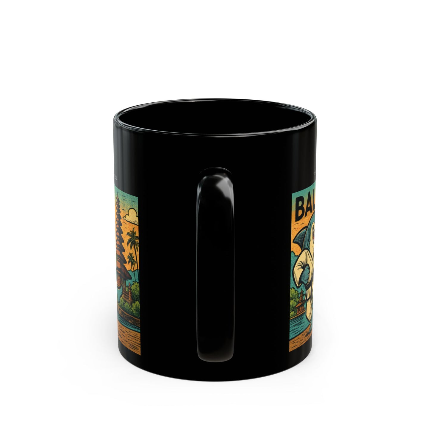 Bali Karate Shark Coffee Mug (11oz, 15oz)