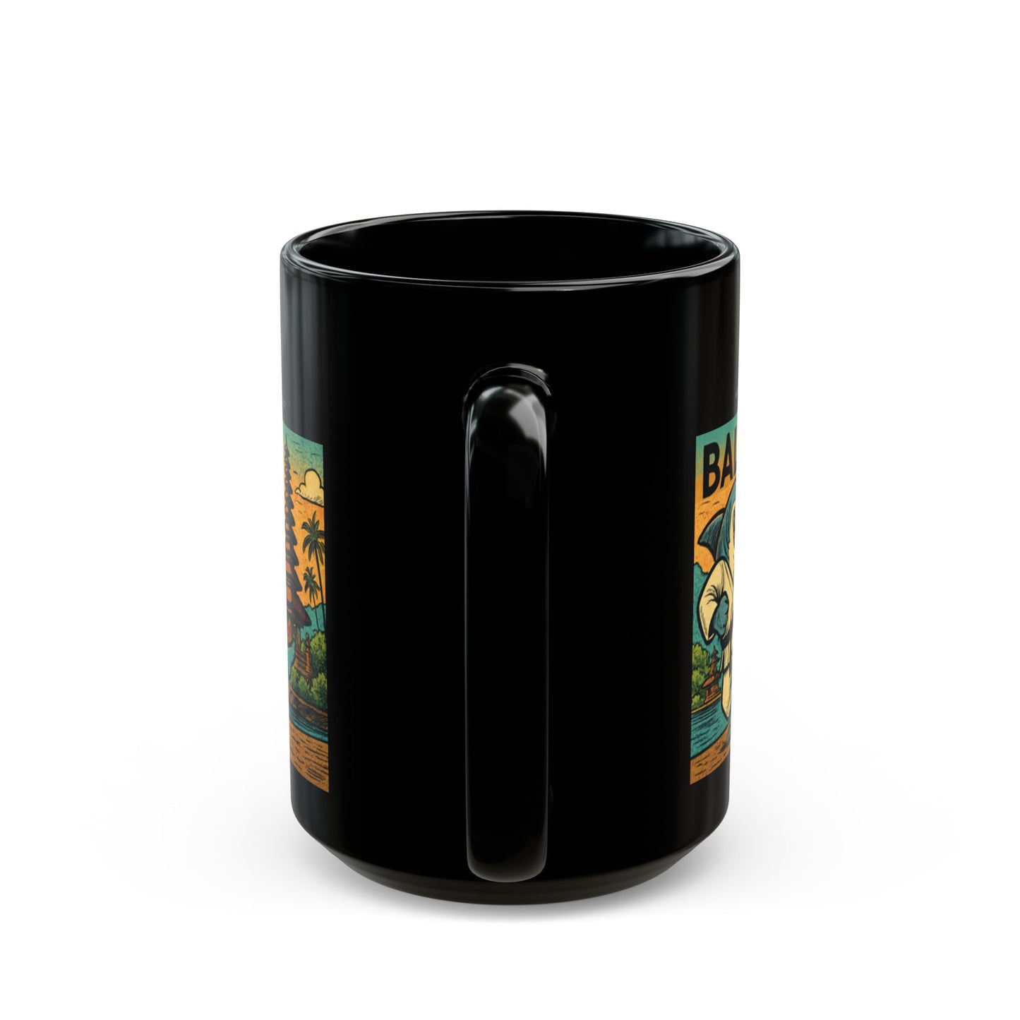 Bali Karate Shark Coffee Mug (11oz, 15oz)