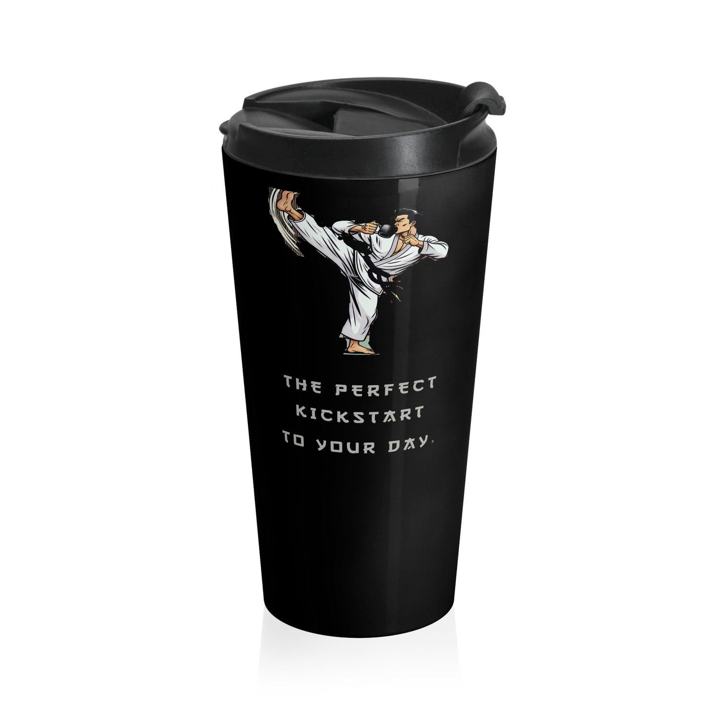 KCC Steel Travel Mug (Black)