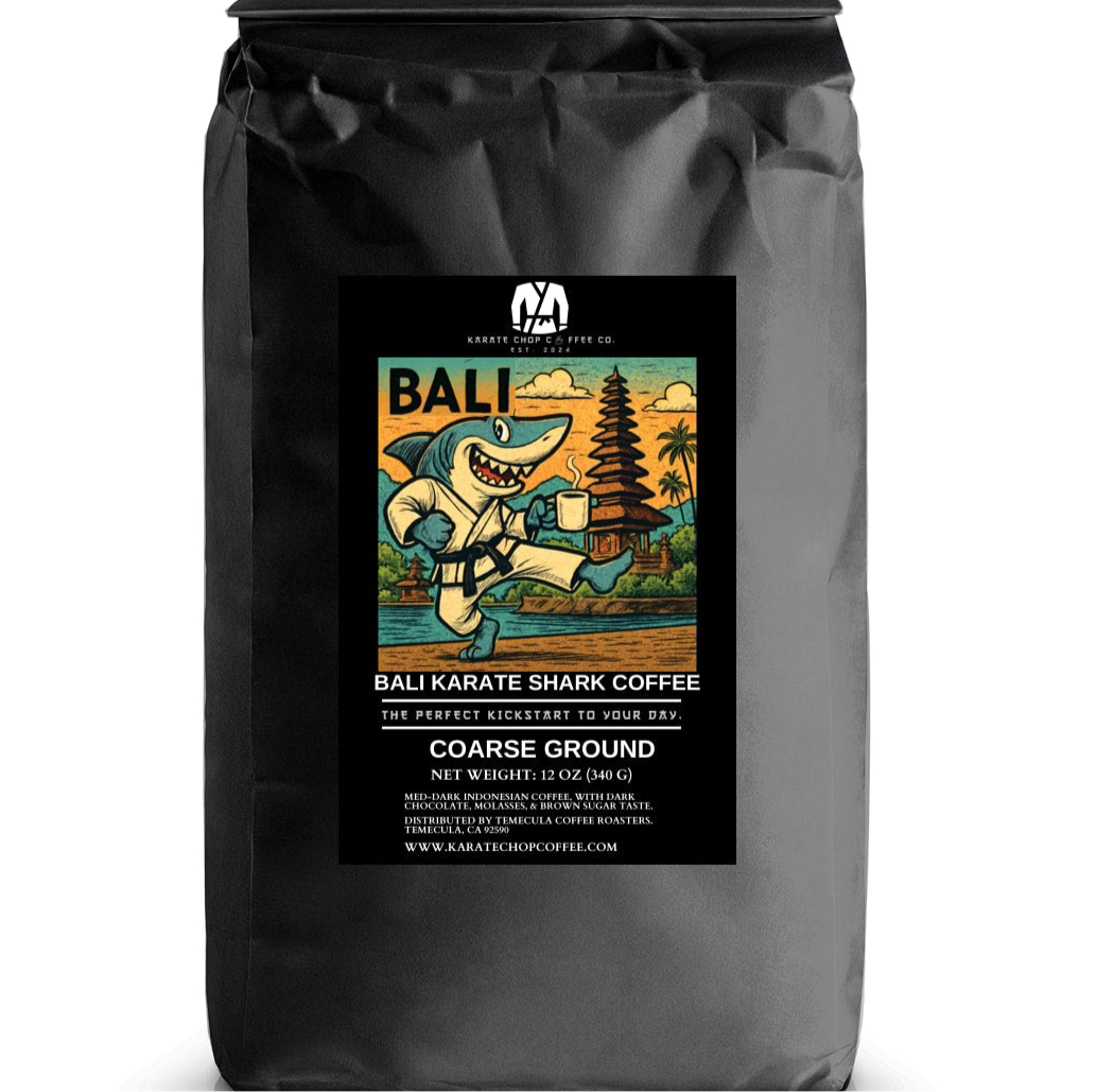 Bali Karate Shark Coffee 🇮🇩🥋🦈 (Coarse)