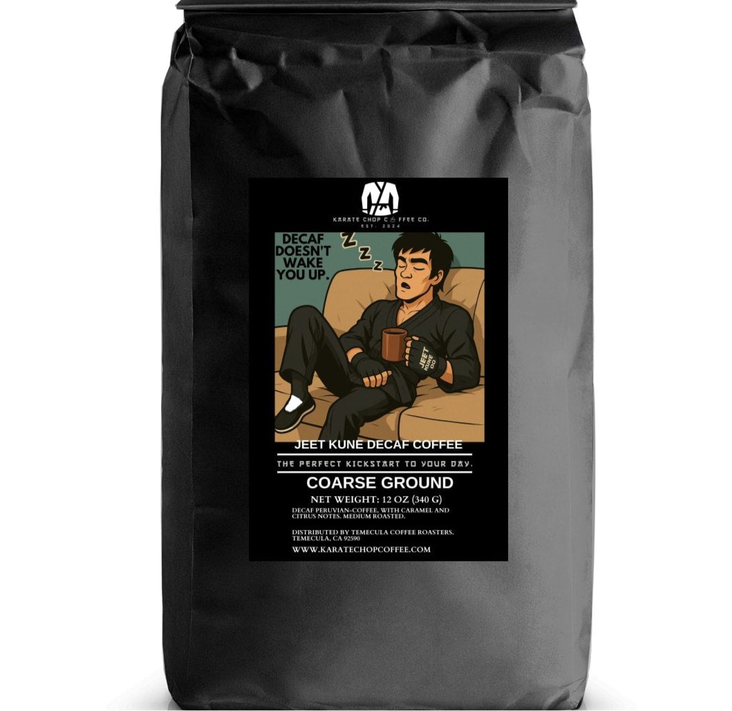Jeet Kune Decaf Coffee (Coarse)