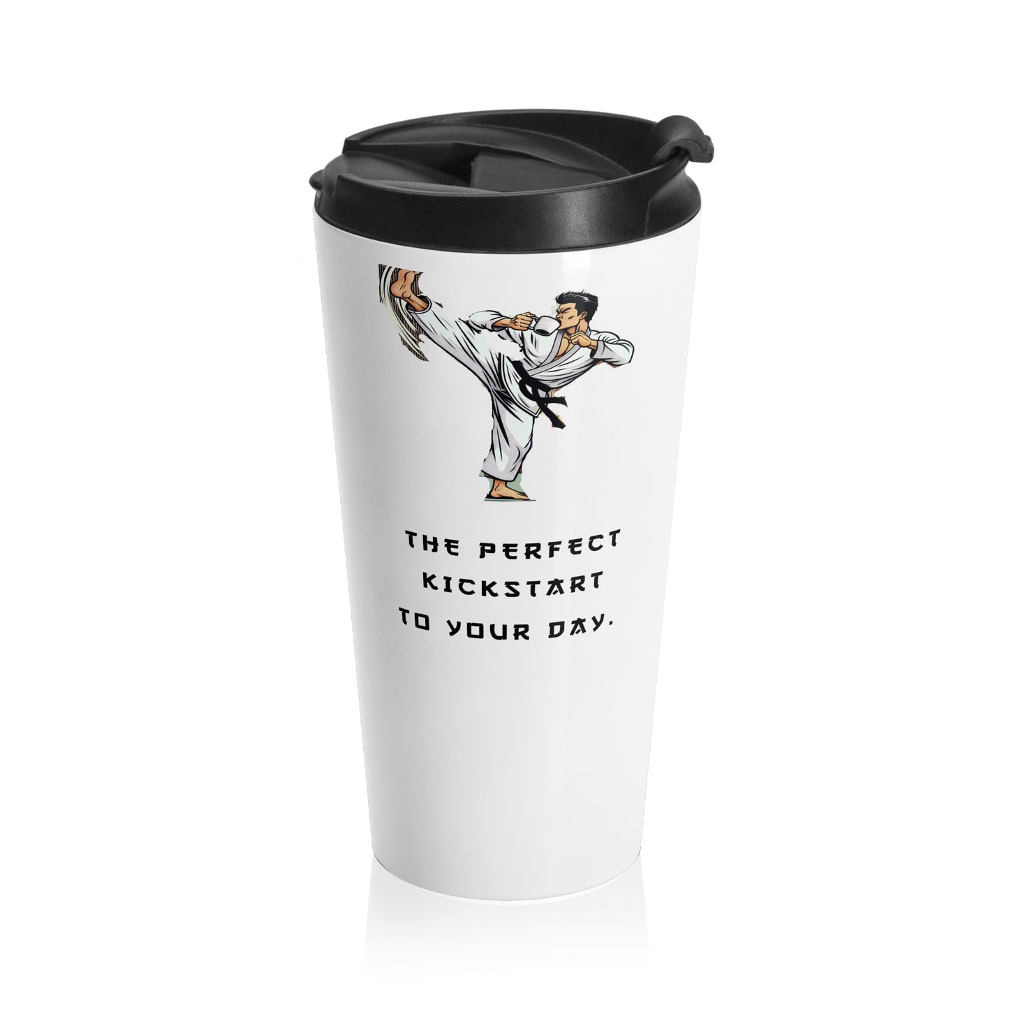 KCC Steel Travel Mug (White)
