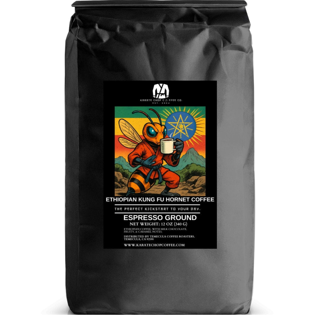 Ethiopian Kung Fu Hornet Coffee 🇪🇹🥋🐝 (Espresso)
