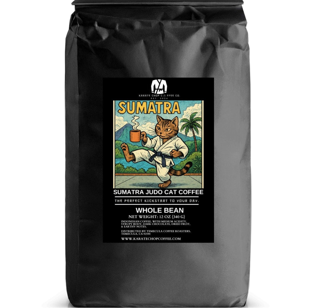 Sumatra Judo Cat Coffee 🇮🇩🥋😺 (Whole Bean)
