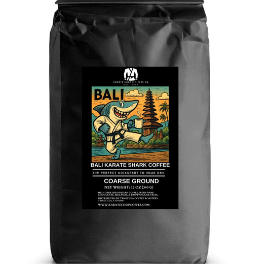 Bali Karate Shark Coffee 🇮🇩🥋🦈 (Coarse)