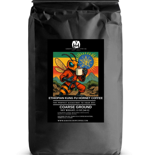 Ethiopian Kung Fu Hornet Coffee 🇪🇹🥋🐝 (Coarse)