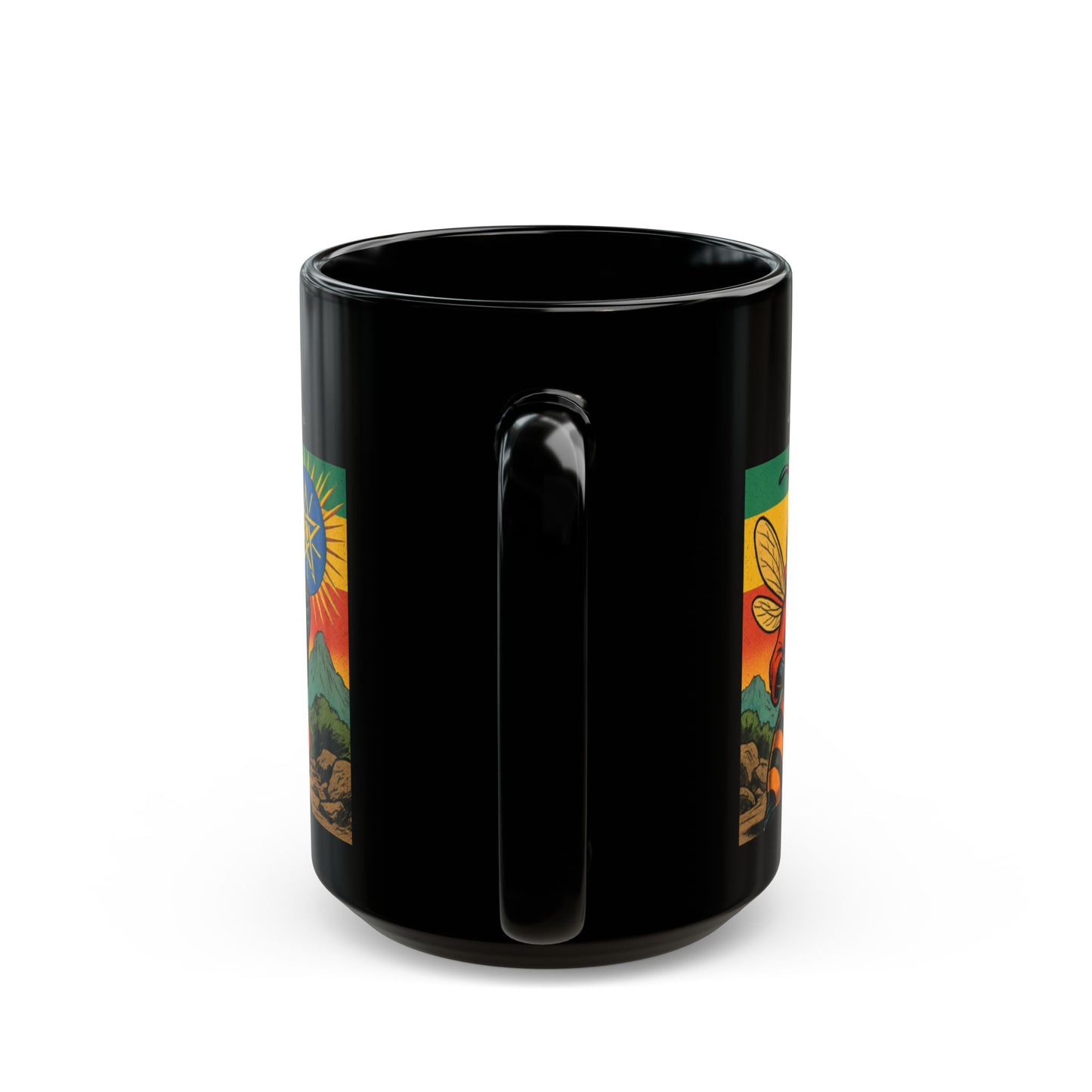 Ethiopian Kung-Fu Hornet Coffee Mug (11oz, 15oz)