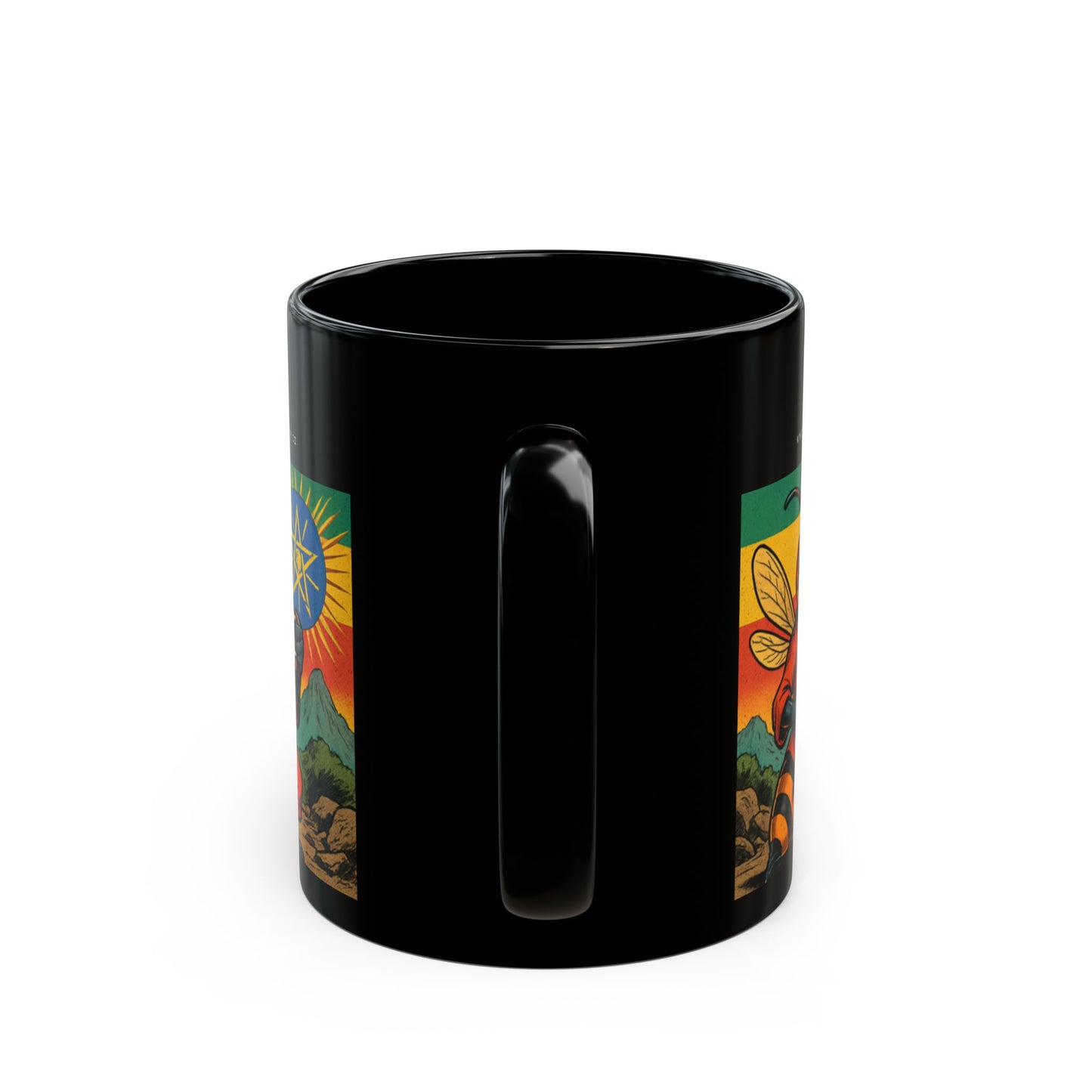Ethiopian Kung-Fu Hornet Coffee Mug (11oz, 15oz)