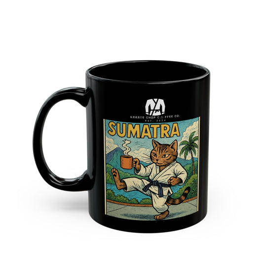 Sumatra Judo Cat Coffee Mug (11oz, 15oz)