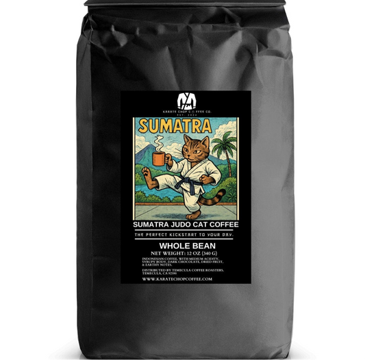 Sumatra Judo Cat Coffee 🇮🇩🥋😺 (Whole Bean)