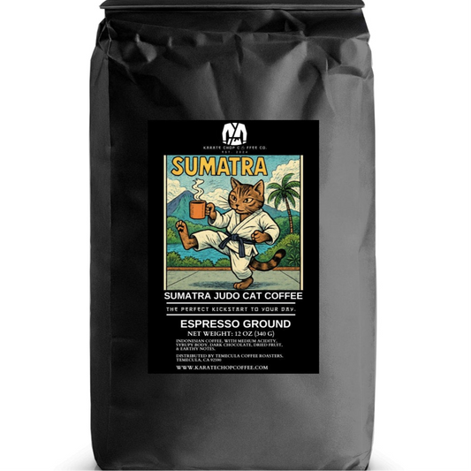 Sumatra Judo Cat Coffee 🇮🇩🥋😺 (Espresso)
